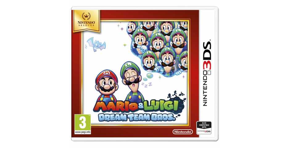 Игры DS / 3DS - Mario & Luigi: Dream Team Bros. [Nintendo Selects]